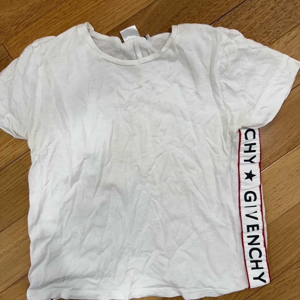 Givenchy white baby tee